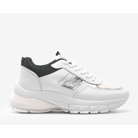 Baskets Dana noires et blanches le noir 1