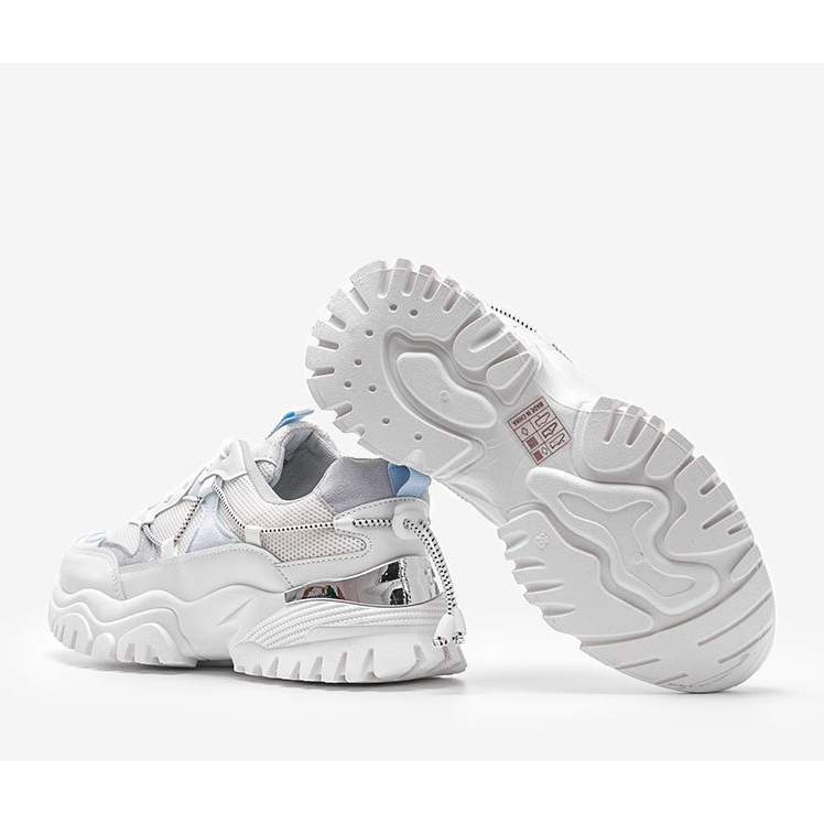 Baskets de sport blanches Cristal 1 Baskets de sport blanches Cristal 1