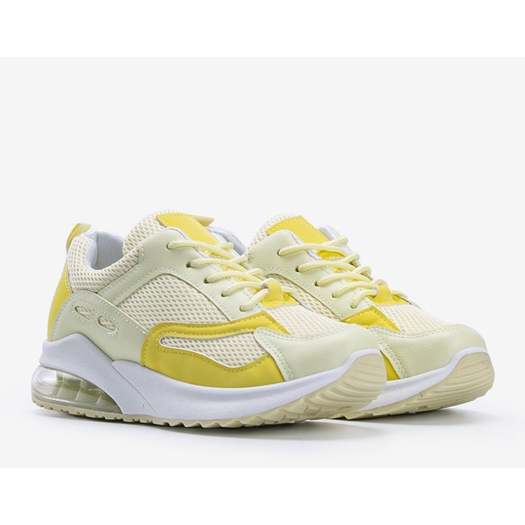 Chaussures de sport femme Alize jaunes 1