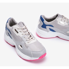 Baskets femme Kendall grises 1