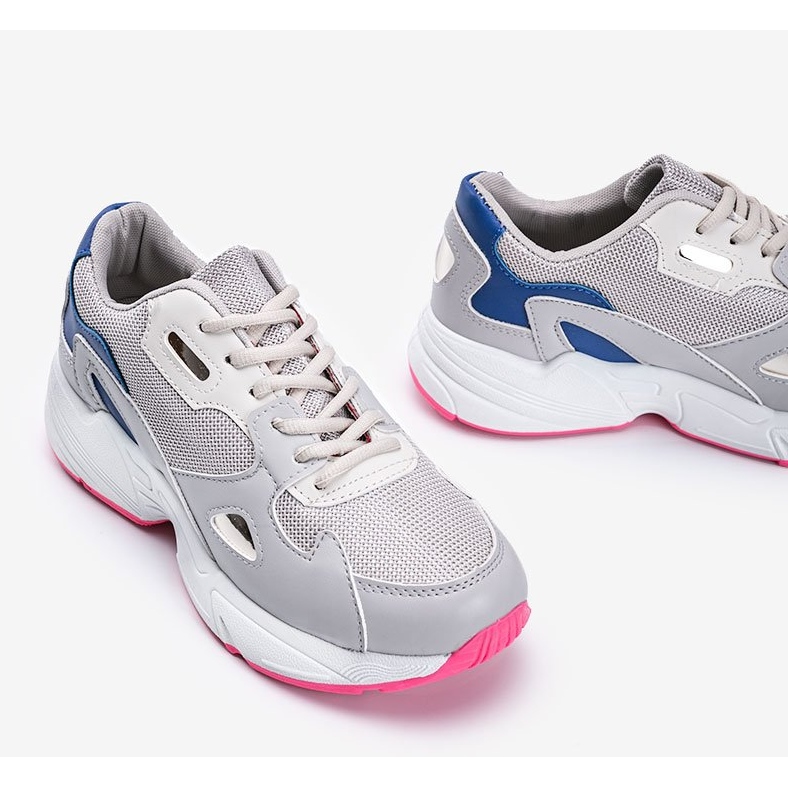 Baskets femme Kendall grises 1 Baskets femme Kendall grises 1