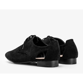 Bottines basses brillantes noires Dorothy 1