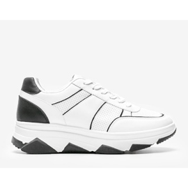 Baskets noires et blanches Julissa 1