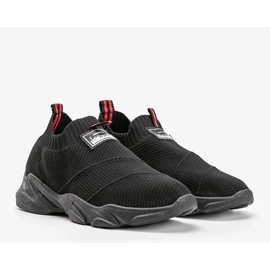 Baskets noires Justice le noir 1