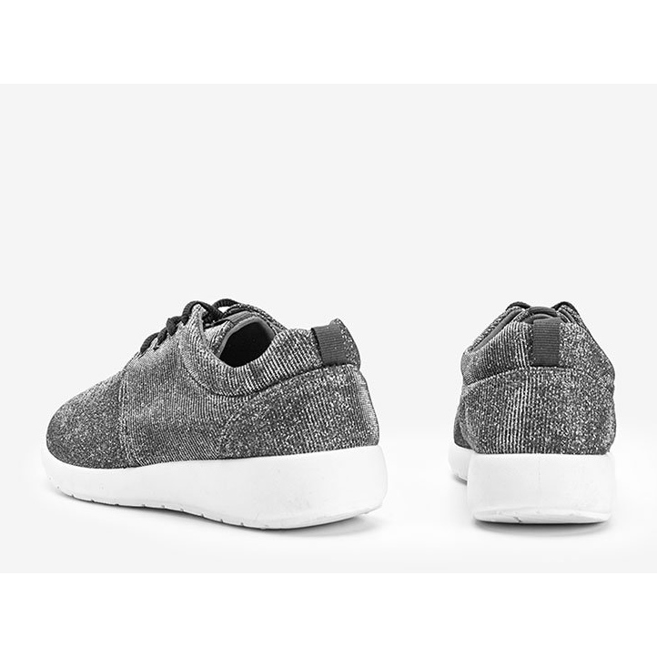 Chaussures de sport en brocart gris de Gretchen 2