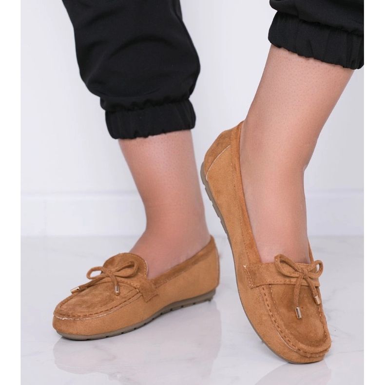Mocassins marron à nœud Deonte brun 1