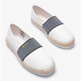 Espadrilles blanches pour femmes de Big Star BeShi 1
