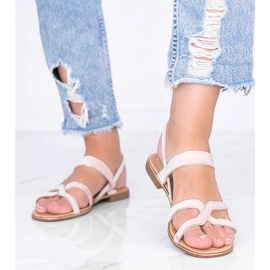 Sandales femme Rosina beiges 1