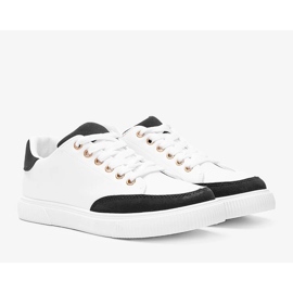 Baskets Brighton noires et blanches le noir 1