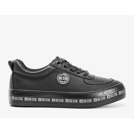 Baskets basses classiques noires Big Star Julia le noir 1
