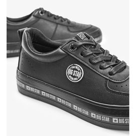 Baskets basses classiques noires Big Star Julia le noir 2