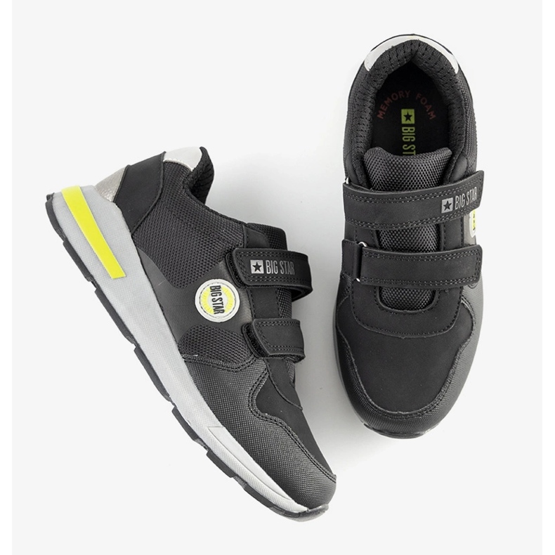 Baskets de sport enfant Big Star Black Astrid le noir 1