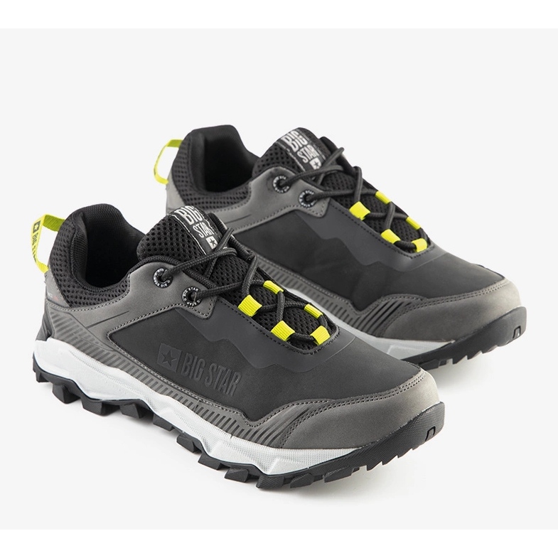 Chaussures de sport Guay pour hommes Big Star noires 1