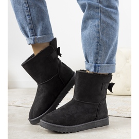 Bottes d'hiver noires pour femmes Cross Jeans Lomeli 1