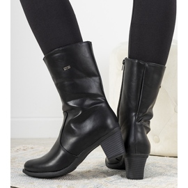 Bottes classiques noires sur le poteau Preciado le noir 1 Bottes classiques noires sur le poteau Preciado le noir 1