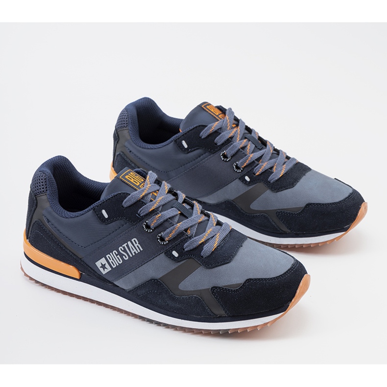 Chaussures de sport homme Big Star Acosta bleu marine 1