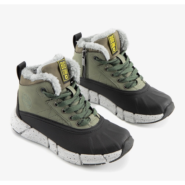 Big Star Green trappeurs pour enfants Granado vert 1 Big Star Green trappeurs pour enfants Granado vert 1