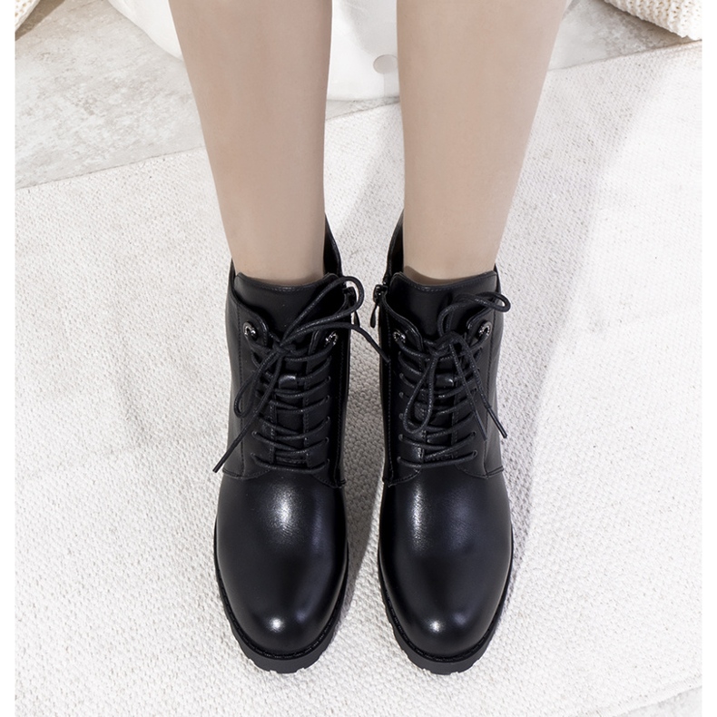 Bottes isolées noires avec une fixation Padilla le noir 1