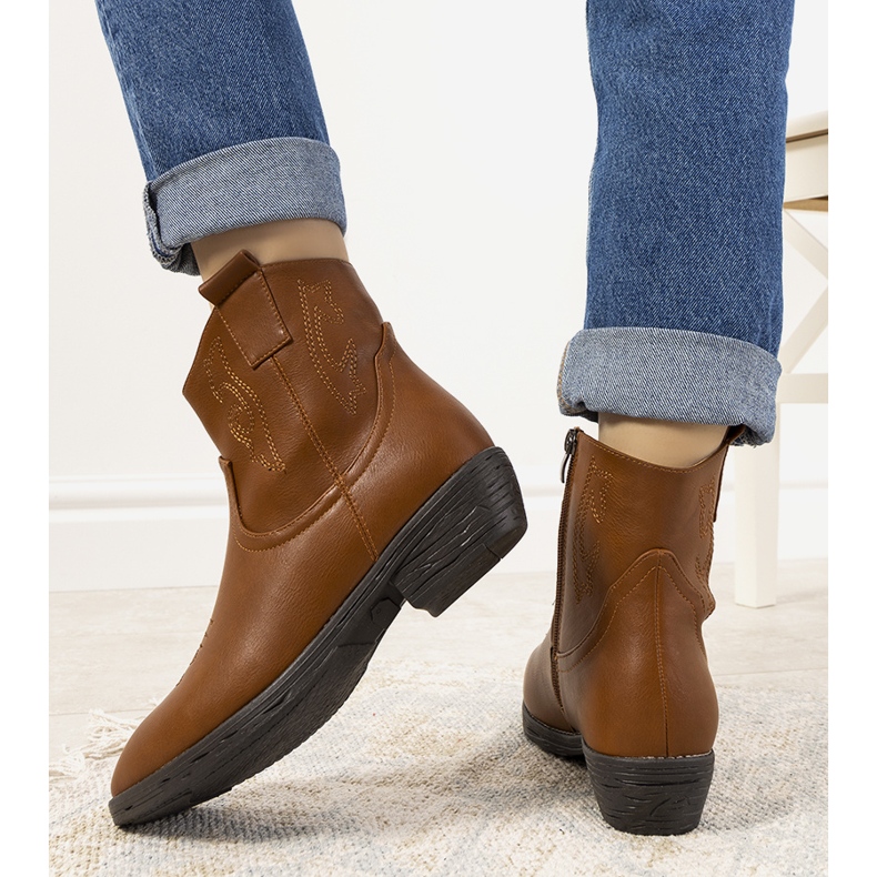 Santiags marron Belda brun 2