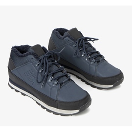 Chaussures de sport homme isolées bleu marine Grifar le noir 1