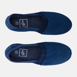 Baskets Jeffrey bleu marine 1