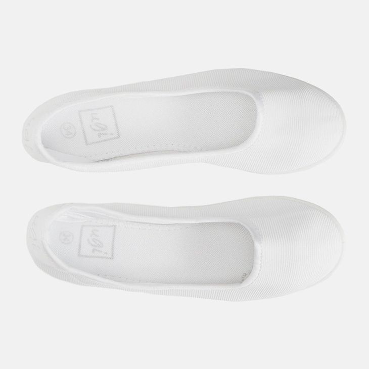Ballerines enfant Geneseo blanches 1