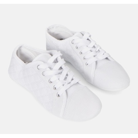 Baskets enfant Ruby blanches 2