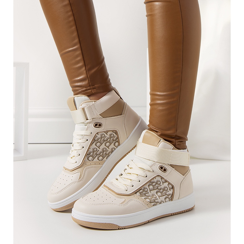 PA1 Baskets beiges femme Kansas 1