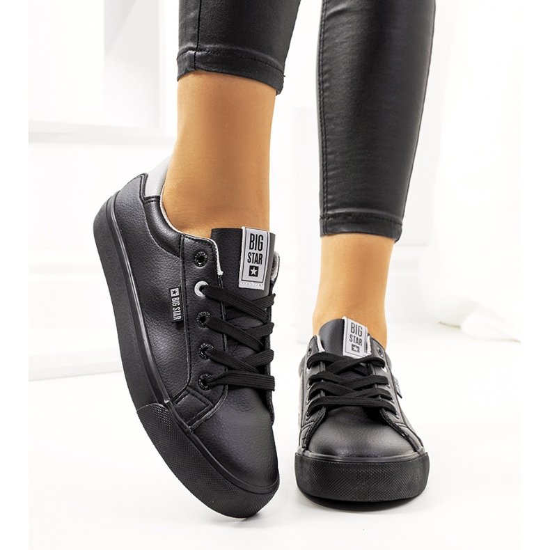 Baskets noires pour femmes Big Star EE274314 1