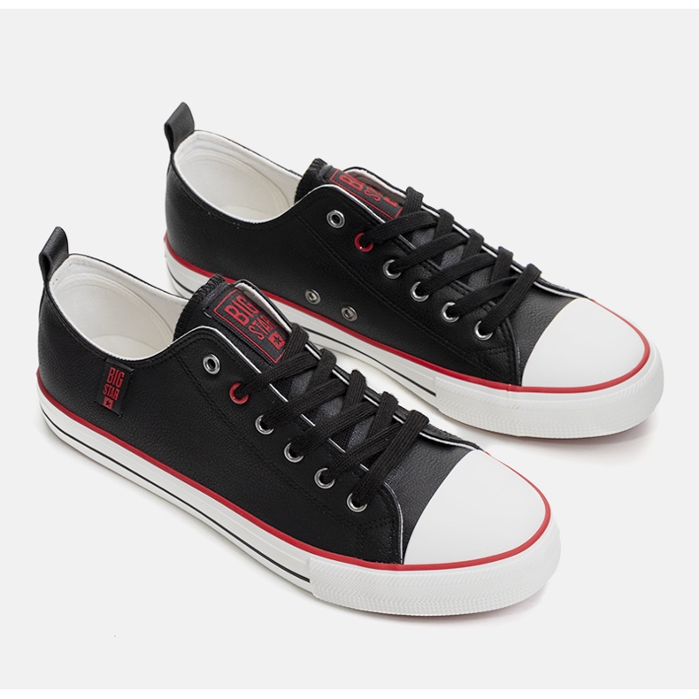 Baskets homme Big Star noires JJ174068 1