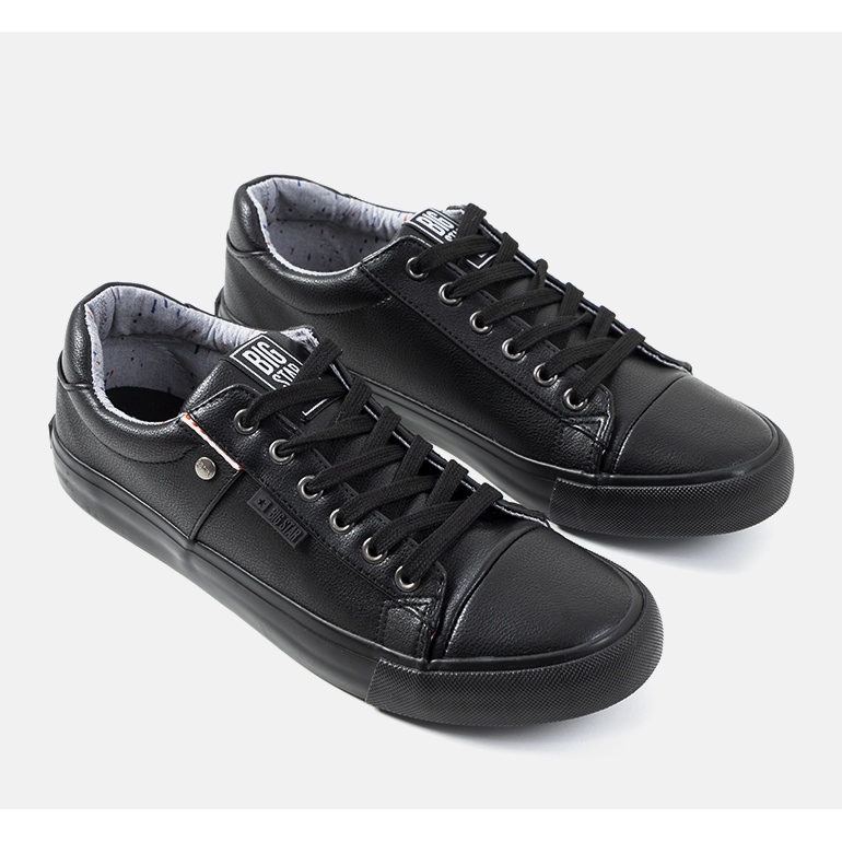 Baskets homme Big Star GG174029 noires le noir 1