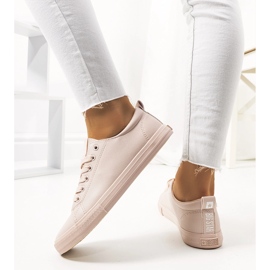 Baskets femme Big Star roses JJ274071 1