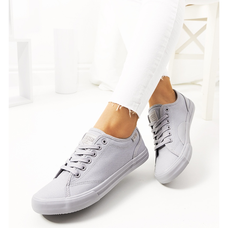 Baskets femme Big Star Gris JJ274069 1