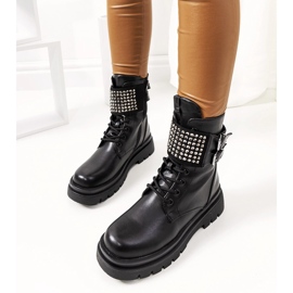 Bottes isolées Mirama noires le noir 1