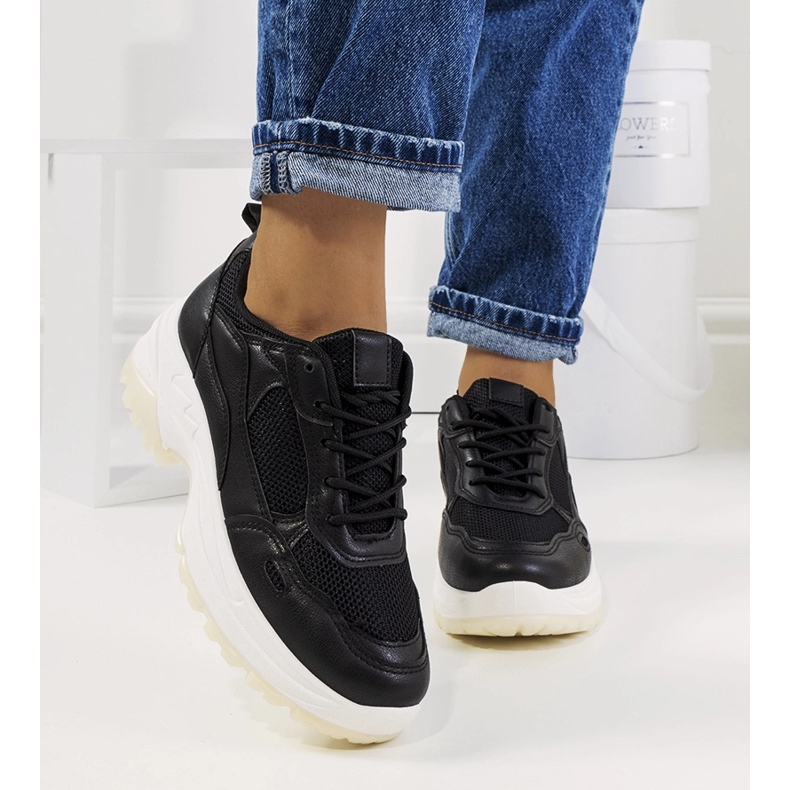 Baskets Depretis noires le noir 1