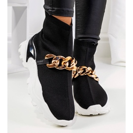 Baskets montantes noires Hurtado 1