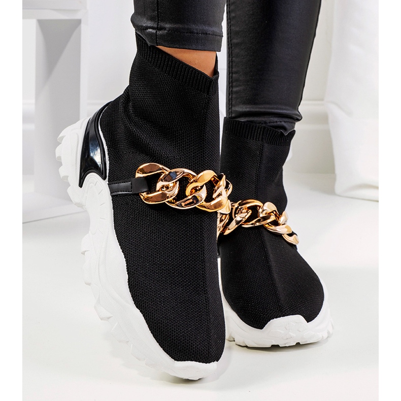 Baskets montantes noires Hurtado 1