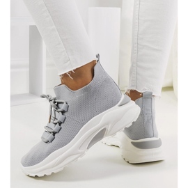 Baskets Barraza grises pour femme 1