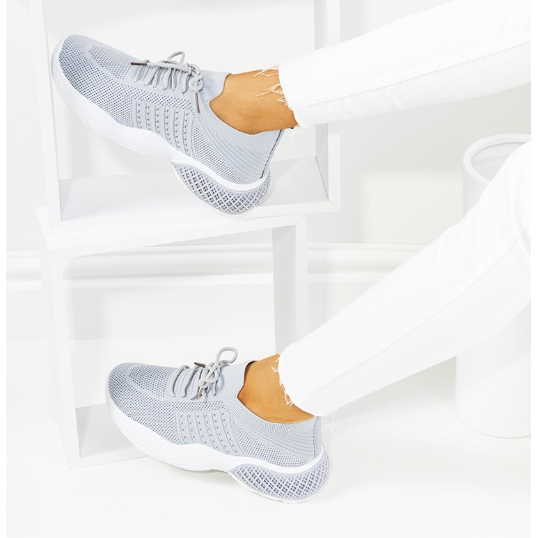 Baskets de sport grises Donatil 1 Baskets de sport grises Donatil 1