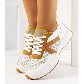 Baskets Isham blanches pour femmes 1