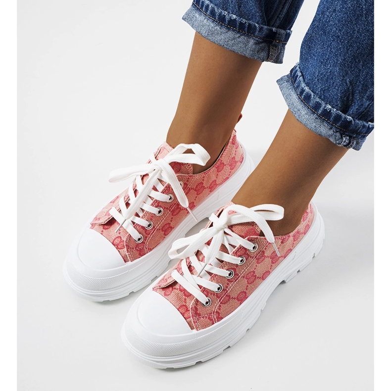 Baskets roses et beiges Waters 1