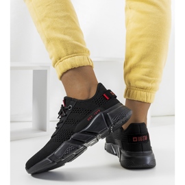 Baskets Big Star JJ274273 noires le noir 2