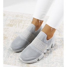 Chaussures de sport Big Star grises JJ274295 2