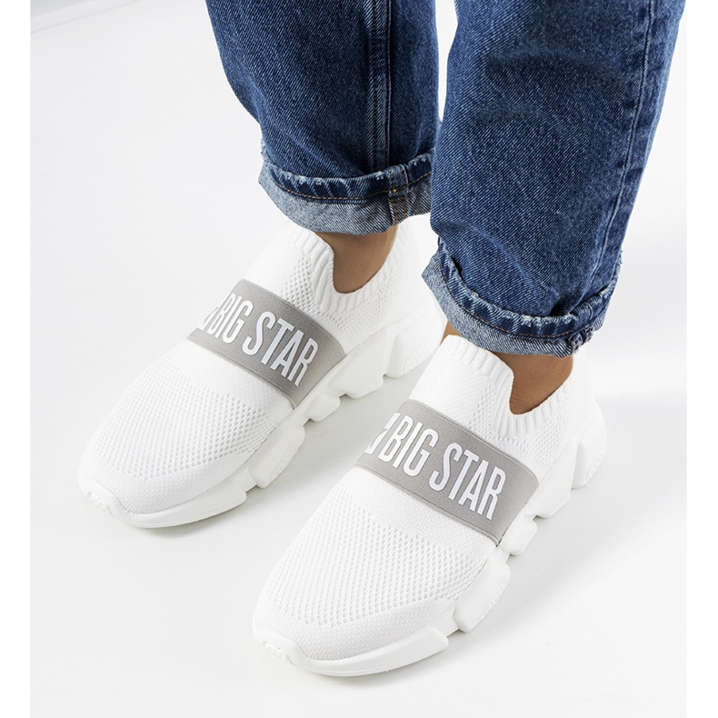 Chaussures de sport blanches Big Star JJ274297 2