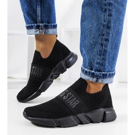 Chaussures de sport Big Star noires JJ274296 2