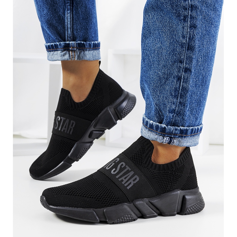 Chaussures de sport Big Star noires JJ274296 2