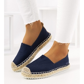 Espadrilles femme Big Star bleu marine HH274500 1