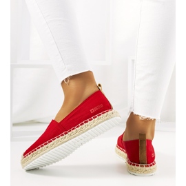 Espadrilles femme Big Star rouges HH274494 1 Espadrilles femme Big Star rouges HH274494 1
