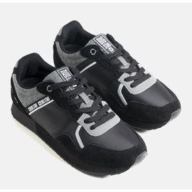 Baskets noires pour hommes Big Star JJ174145 le noir 1