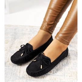 Mocassins Wilma noirs 1